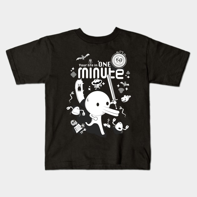 Minit Kids T-Shirt by GualdaTrazos